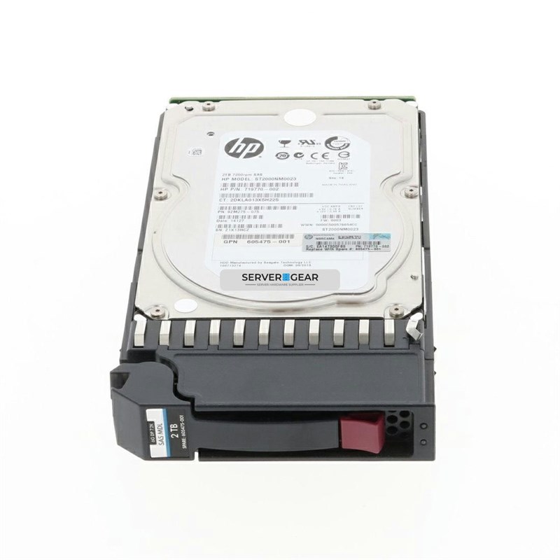 ST2000NM0045-HP Жесткий диск HP 2TB SAS 6G 7.2K LFF P2000 Hard drive ST2000NM0045-HP - фото 323156