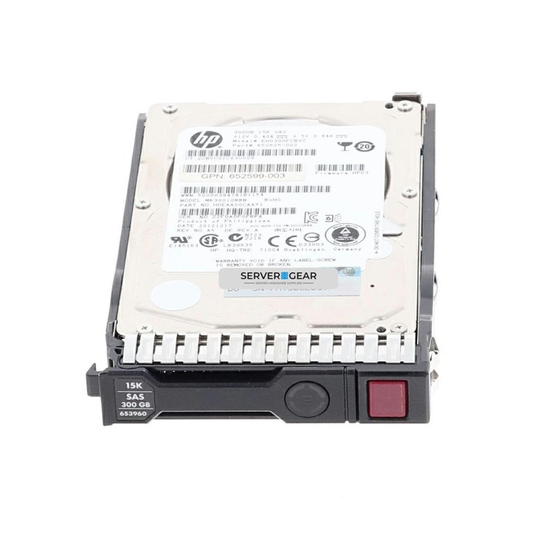 EH0300JEDHC-G8-6G Жесткий диск HP 300GB SAS 6G 15K SFF HDD for G8-G10 Servers EH0300JEDHC-G8-6G - фото 323203