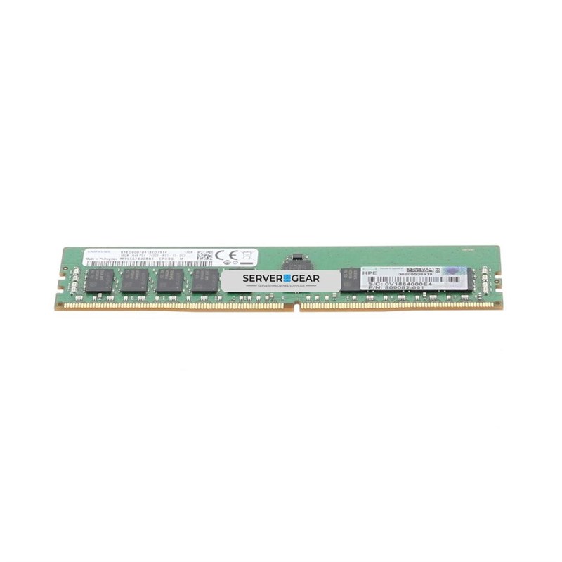 805349-K21 Оперативная память HP 16GB (1x16GB) Single Rank DDR4-2400 Memory Kit - фото 323233