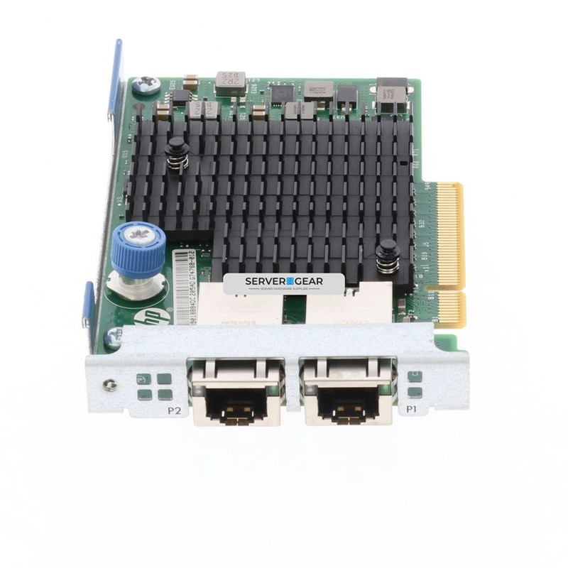 700697-001 Сетевая карта HP 561FLR-T 10Gb 2-Port FlexLOM Ethernet Adapter - фото 323308