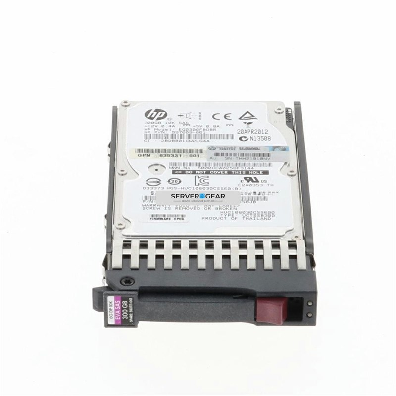 EG0300FBDBR-EVA Жесткий диск HP 300GB SAS 6G 10K SFF HDD for EVA Storage - фото 323332