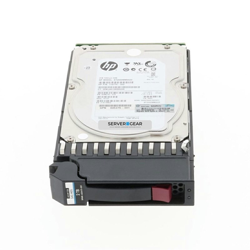 HUS724020ALS640-MSA Жесткий диск HP 2TB SAS 6G 7.2K LFF HDD for MSA Storage - фото 323336