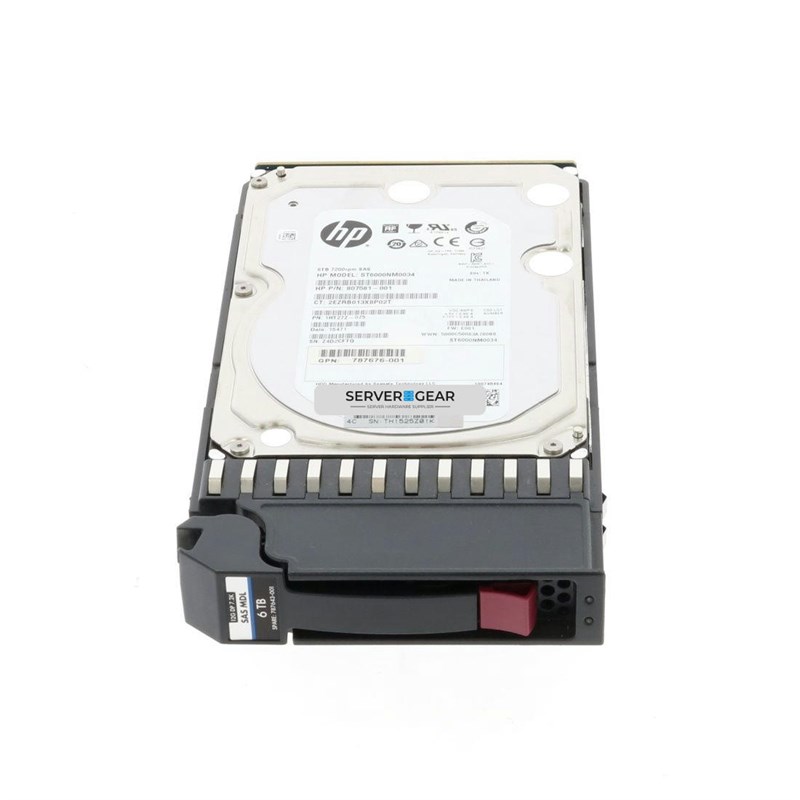 J9F43A Жесткий диск HP 6TB SAS 12G 7.2K LFF HDD for MSA Storage J9F43A - фото 323357