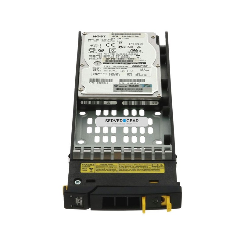 SLTN0450S5XNN010 Жесткий диск HP 450GB SAS 6G 10K SFF HDD for 3PAR 7000 SLTN0450S5XNN010 - фото 323556