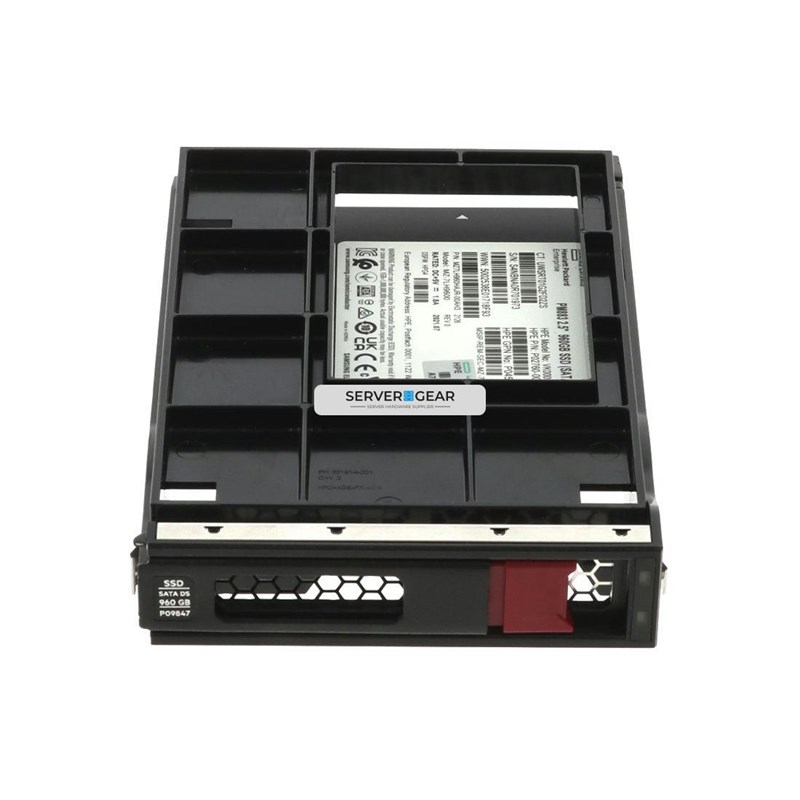 P09691-B21 Жесткий диск HP 960GB SATA 6G RI LFF LP SSD for G10+/G11 P09691-B21 - фото 323668