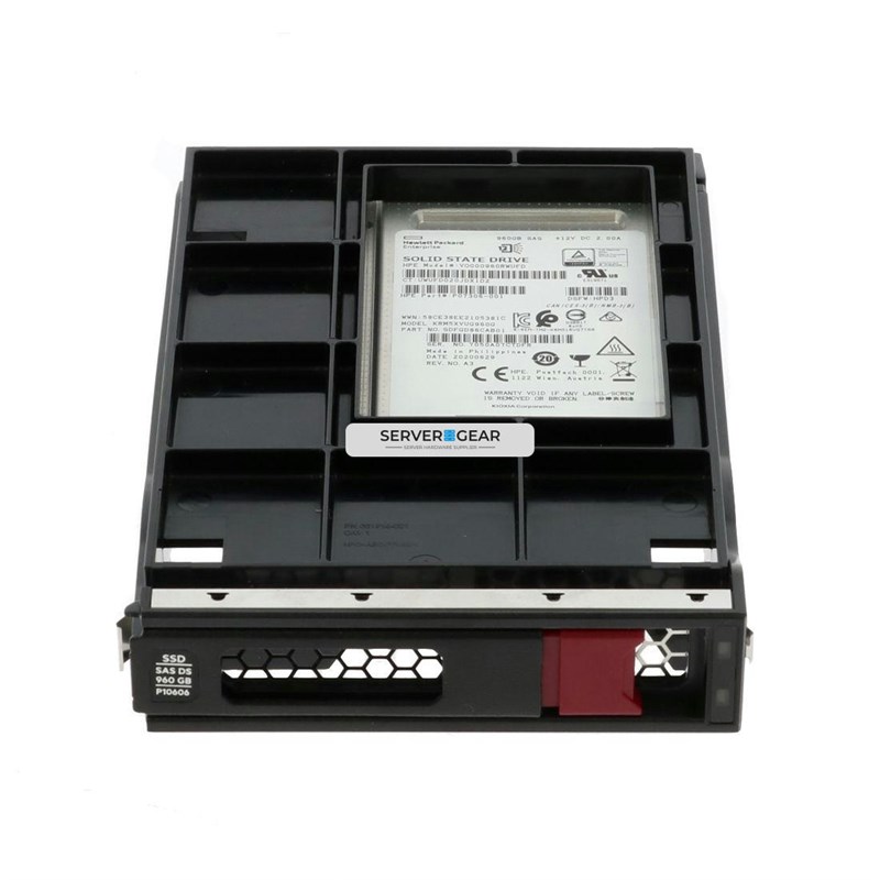 P10452-B21 Жесткий диск HP 960GB SAS 12G Mixed Use LP LFF SSD P10452-B21 - фото 323684