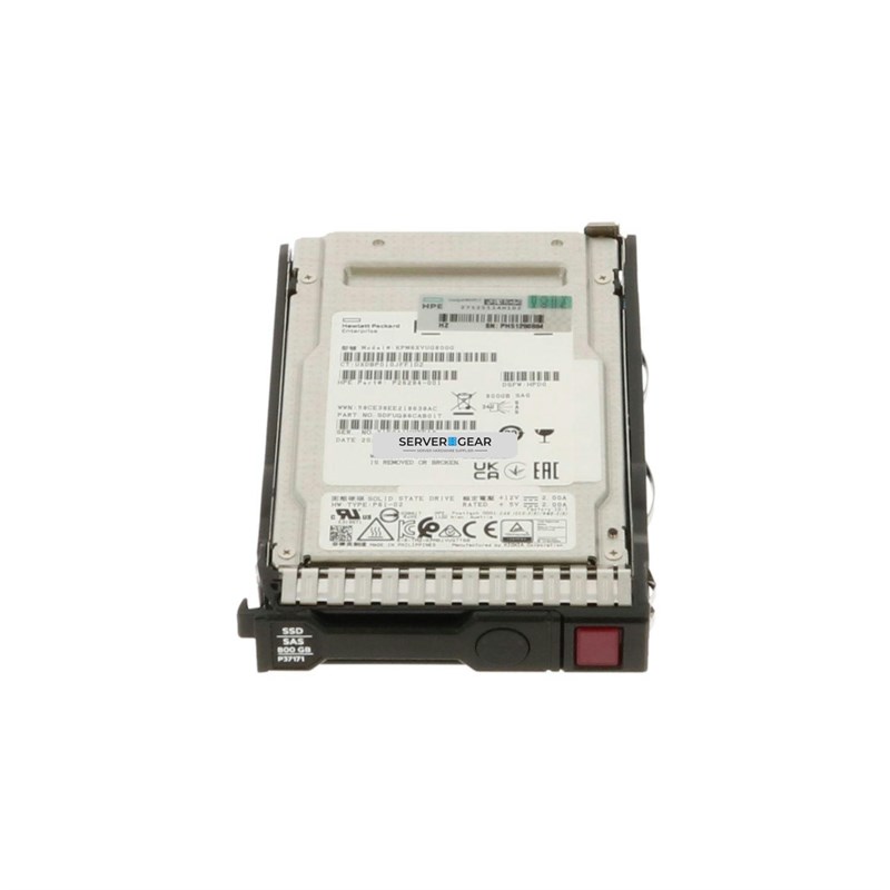 P37171-001 Жесткий диск HP 800GB SAS 12G MU SFF SSD for G8-G10 Servers P37171-001 - фото 323750