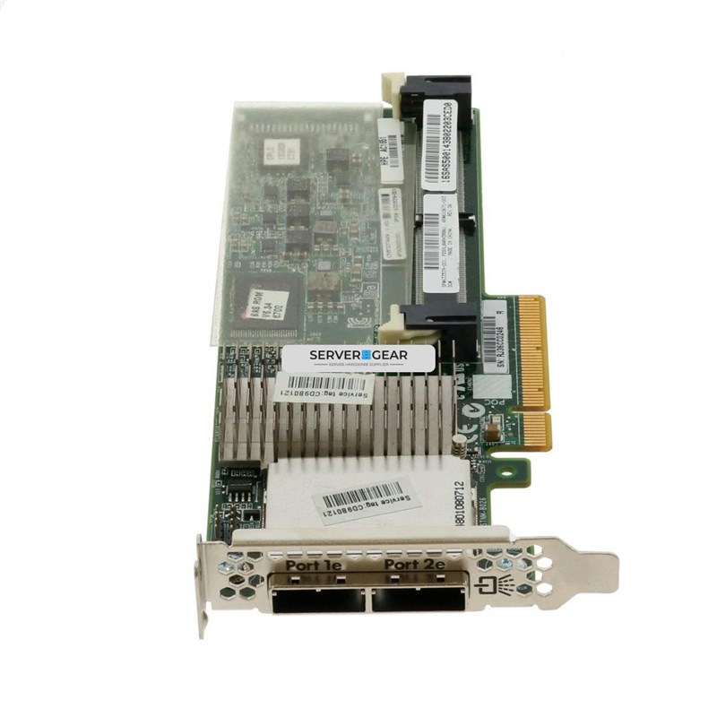 631673-B21-LOW Контроллер HP P421/1GB FBWC 6G 2x EXT SAS Controller (LP) 631673-B21-LOW - фото 324631