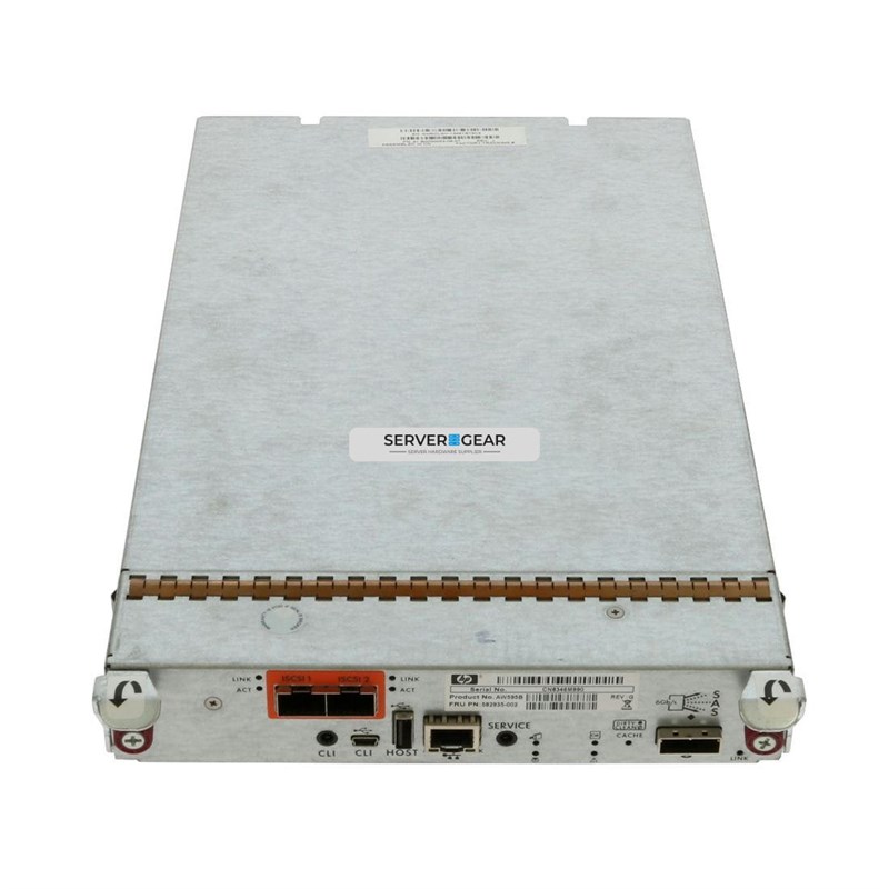 582935-002 Контроллер HP P2000 G3 10Gbe ISCSI Controller 582935-002 - фото 324964