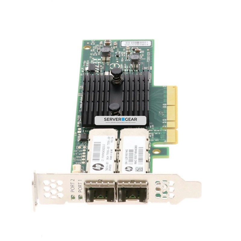 790314-001-LOW Адаптер HP 546SFP+ 10Gb 2-Port PCI Ethernet Adapter (LP) - фото 325344