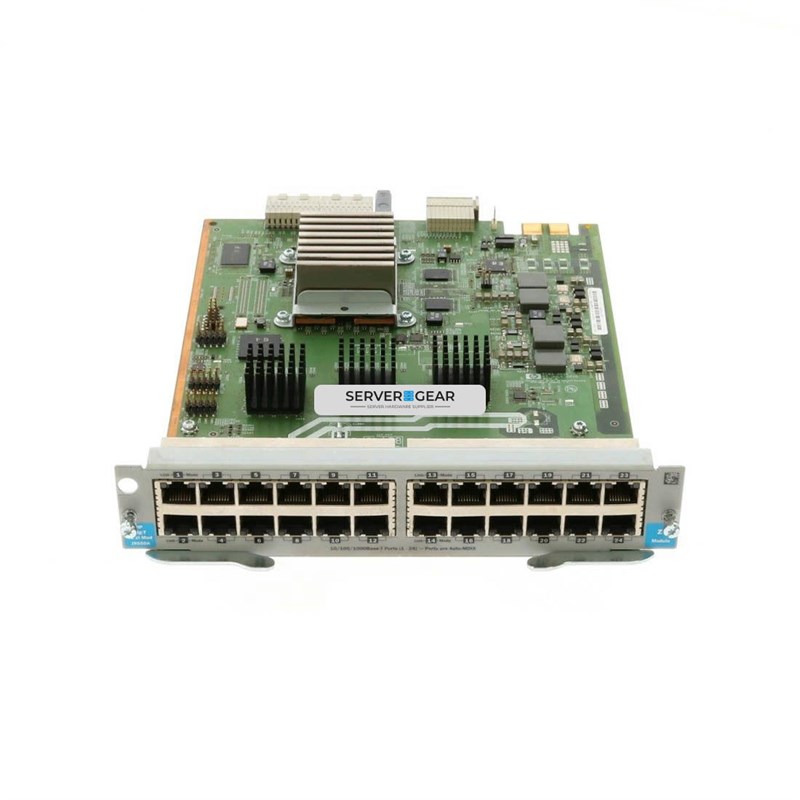 J9550A Плата расширения HP 24-Port GiG-T v2 ZL Module J9550A - фото 325661