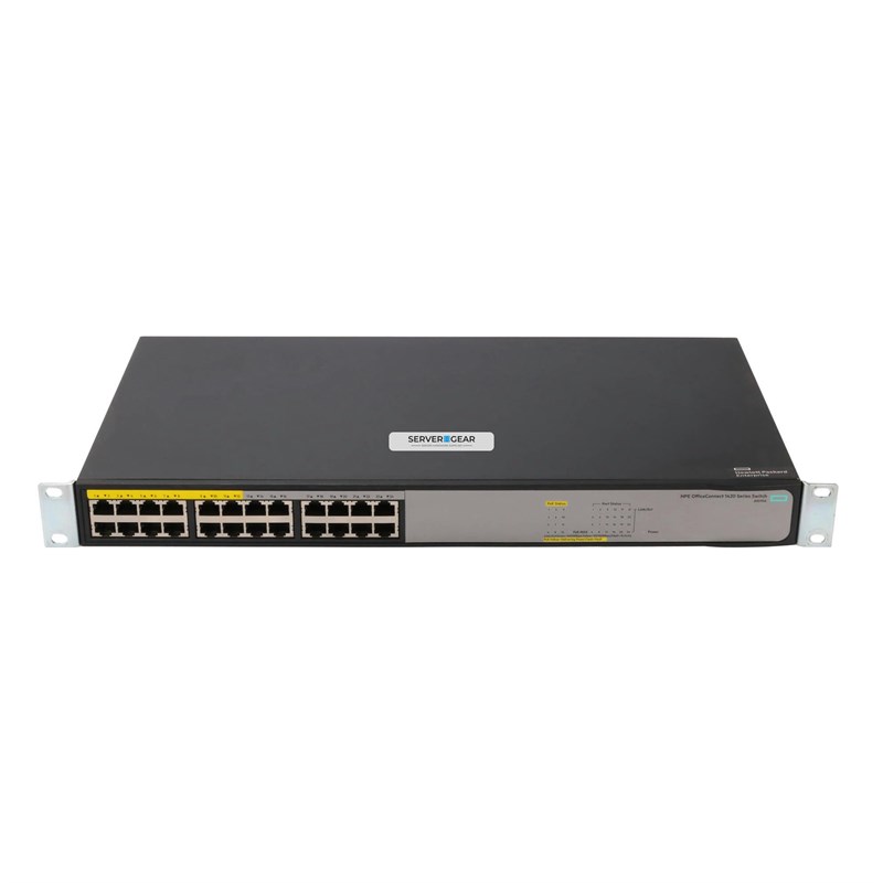 JH019A Переключатель HPE OfficeConnect 1420 24G PoE+ (124W) Switch JH019A - фото 325745