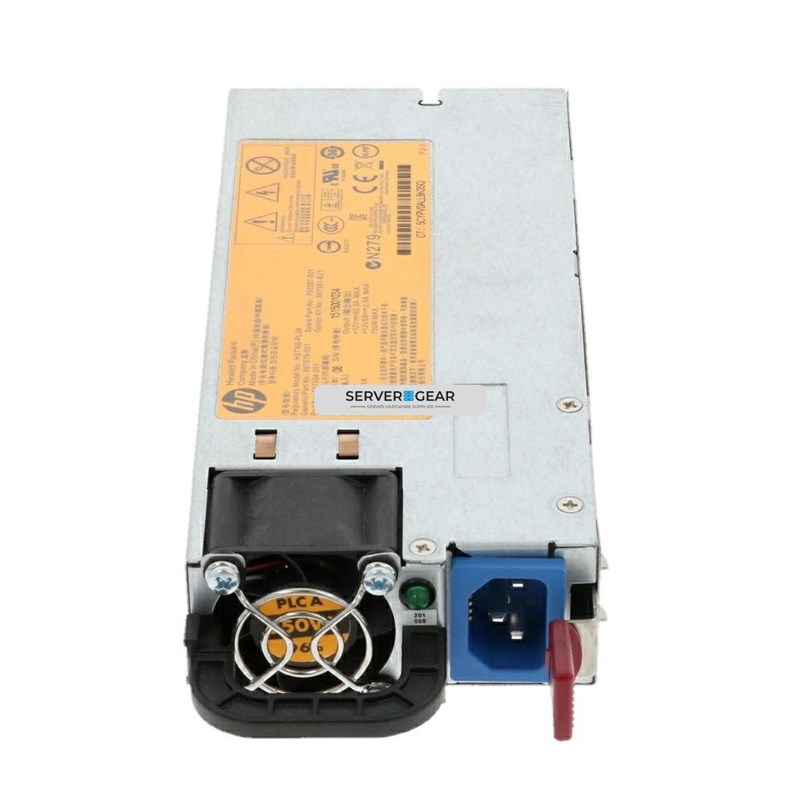 HSTNS-PL34 Блок питания HP 750W Titanium Power Supply G8 Servers HSTNS-PL34 - фото 325980