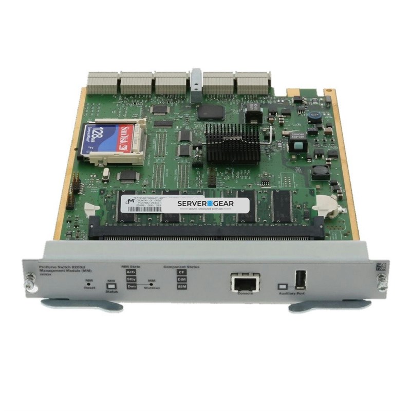 J9092A Переключатель HP 8200 ZL Management Module J9092A - фото 326196