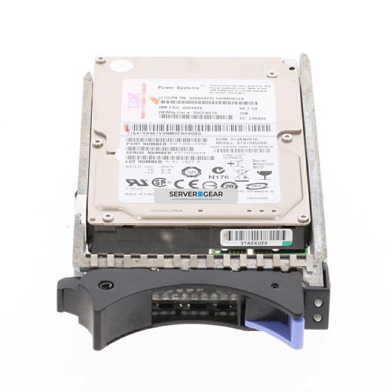 1884 Жесткий диск 69.7 GB 15K RPM SAS SFF-1 DISK DRIVE (IBM i) 1884 - фото 327254