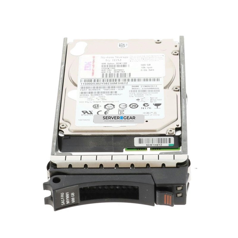 00W1160-T10PI Жесткий диск 600GB 10K 2.5-inch SAS HDD 00W1160-T10PI - фото 327266