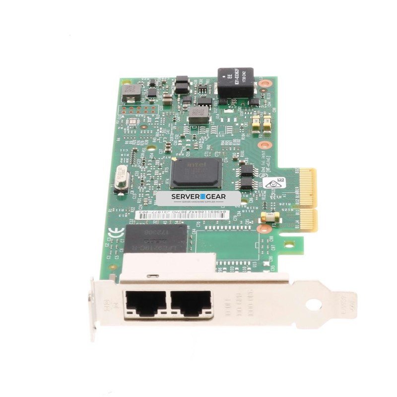 00YK612 Адаптер ThinkSystem Intel I350-T2 PCIe 1Gb 2-Port RJ45 Ethernet Adapter - фото 328178