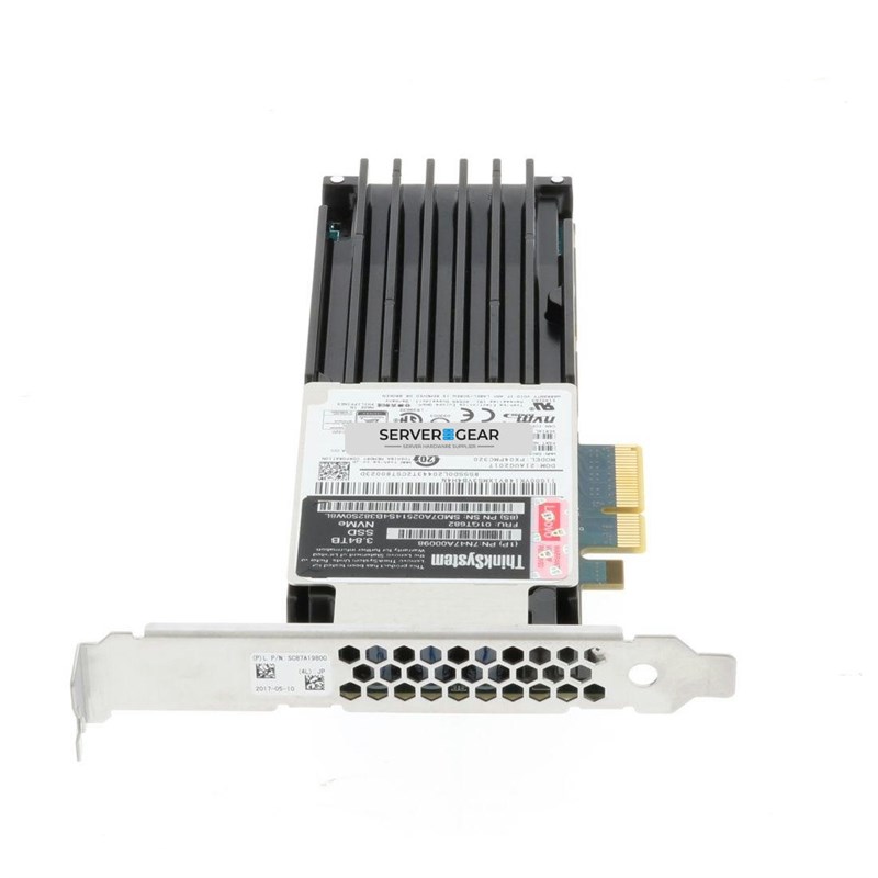 01GT681 Жесткий диск ThinkSystem HHHL PX04PMC 1.92TB Mainstream NVMe 01GT681 - фото 328208