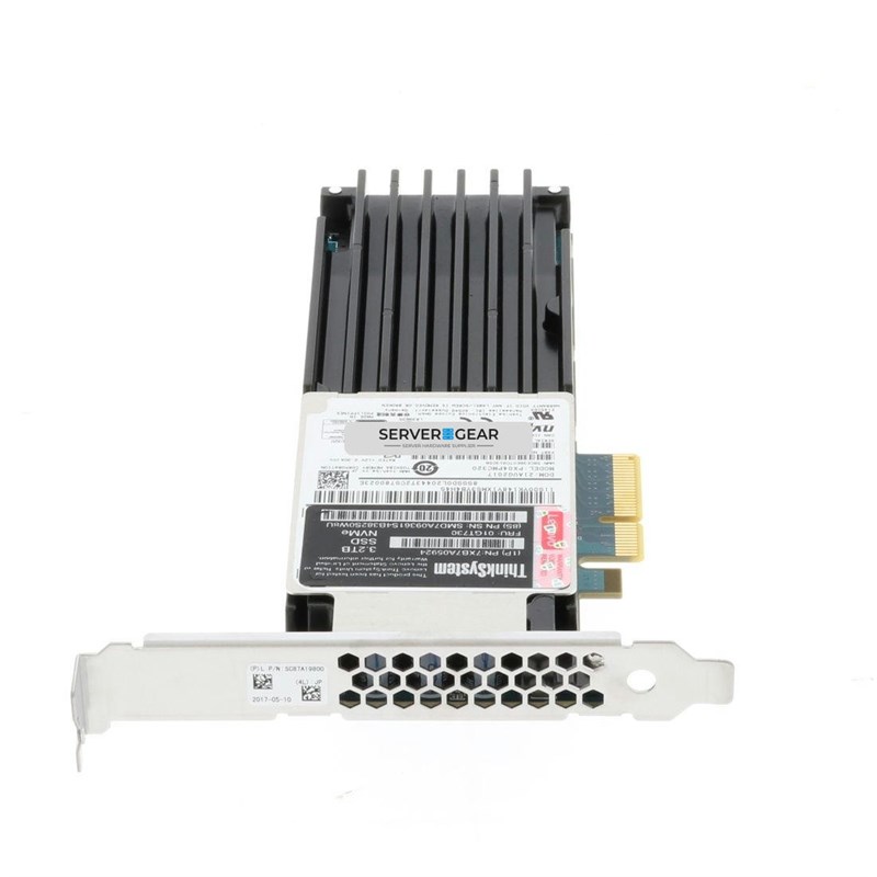 01GT682 Жесткий диск ThinkSystem HHHL PX04PMC 3.84TB Mainstream NVMe PCIe 3.0 x4 Flash Adapter 01GT682 - фото 328210