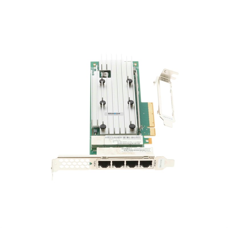 01KR584 Сетевая карта ThinkSystem QLogic QL41134 PCIe 10Gb 4-Port Base-T Ethernet Adapter 01KR584 - фото 328226