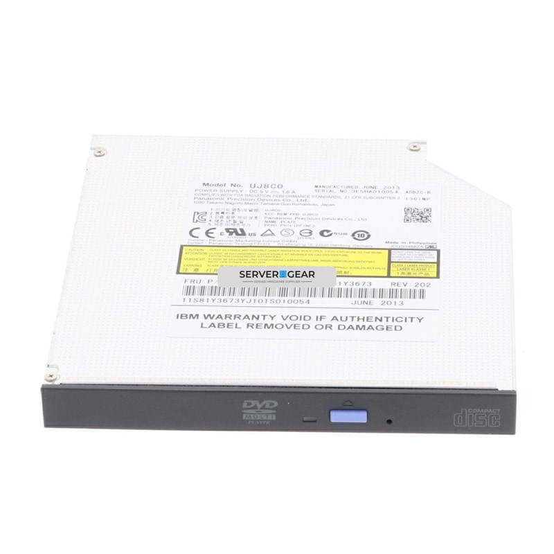 81Y3662 UltraSlim Enhanced SATA DVD-ROM 81Y3662 - фото 328712