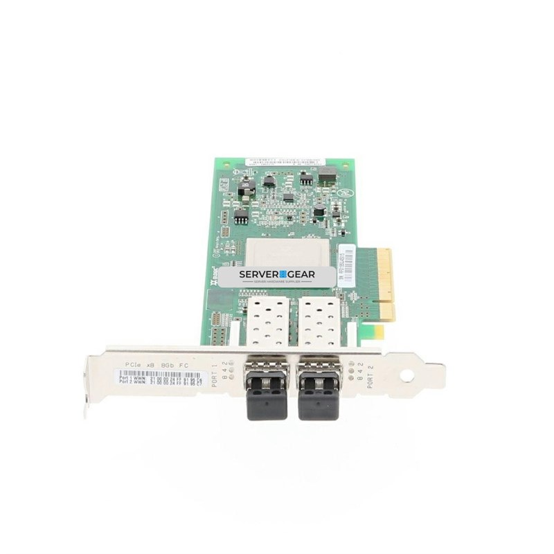 42D0512 Контроллер QLogic 8Gb FC Dual-port HBA (2xSFP) - фото 329025