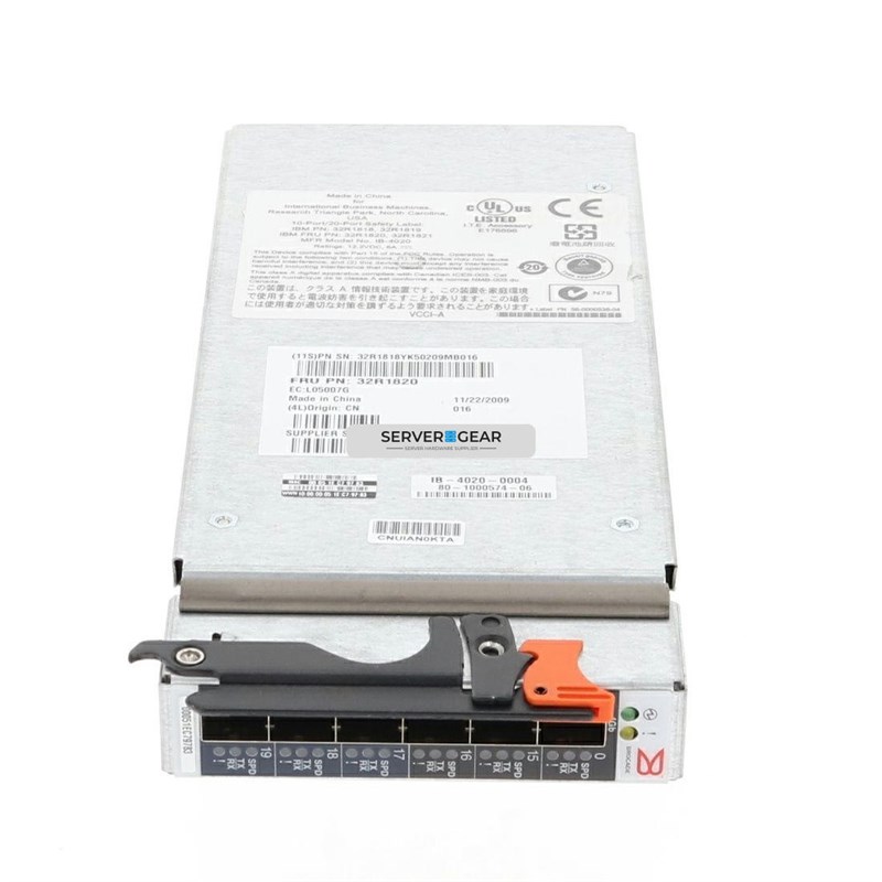 32R1818 Переключатель Brocade(R) 20-port 4 Gb SAN Switch Modul 32R1818 - фото 329586