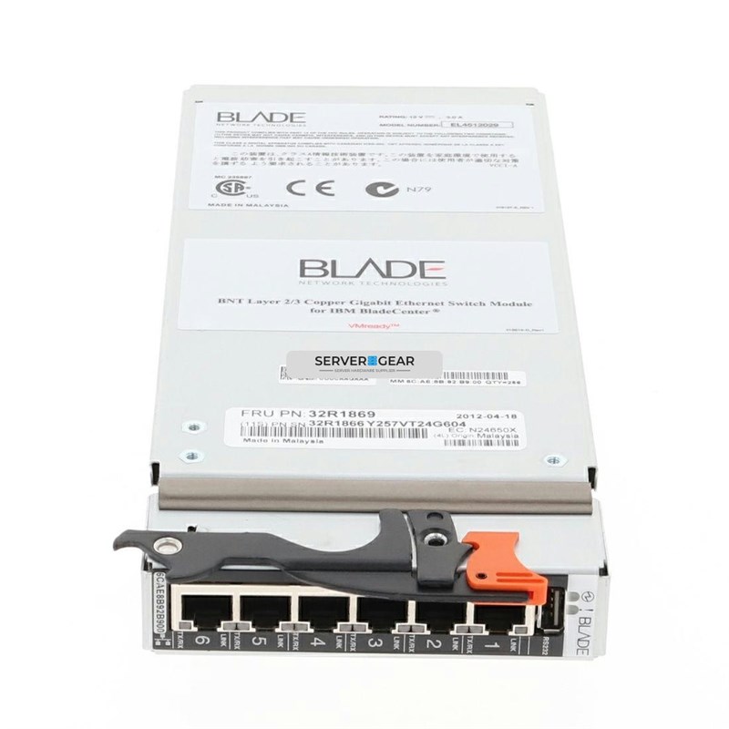 32R1866 Переключатель LAYER 2/3GIGABIT SWITCH MODULE 32R1866 - фото 329590