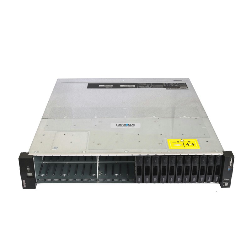 7Y76A000WW Система хранения данных Lenovo ThinkSystem DE4000F SAS All Flash Array SFF (16 GB memory, 4x 16 Gb FC base ports [no SFPs], 8x 12 Gb SAS HIC ports) 7Y76A000WW - фото 329979