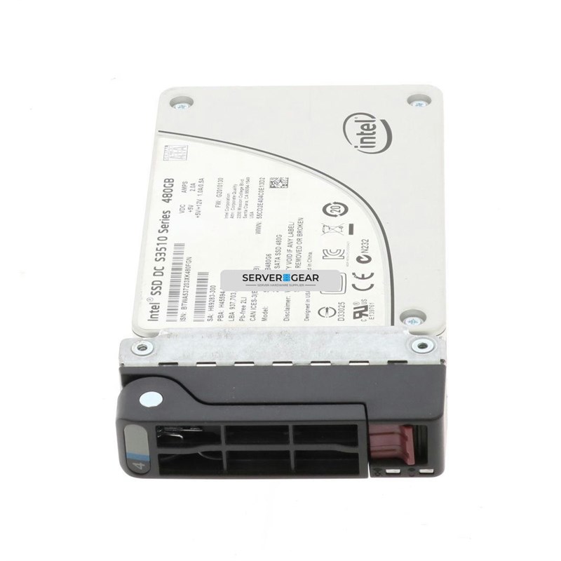 SSDSC2BB480G6 Жесткий диск 480GB SSD 2.5 SATA 6G RI SSDSC2BB480G6 SSDSC2BB480G6 - фото 330098