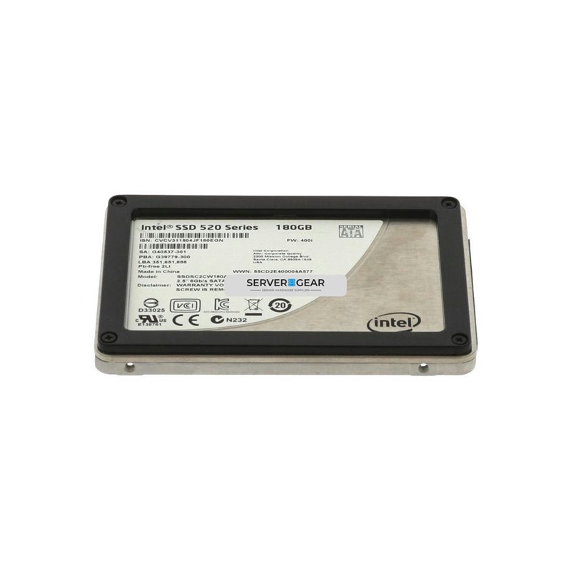 SSDSC2CW180A3 Жесткий диск 180GB SSD 2.5 SATA 6G RI SSDSC2CW180A3 - фото 330104