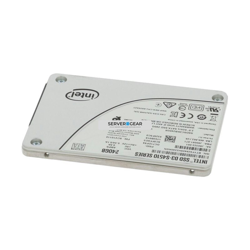 SSDSC2KB240G8-INTEL Жесткий диск 240GB SSD 2.5 SATA 6G MIX SSDSC2KB240G8 S4510 - фото 330169
