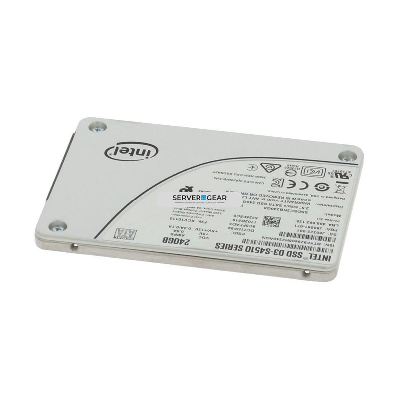 SSDSC2KB240G8-INTEL Жесткий диск 240GB SSD 2.5 SATA 6G MIX SSDSC2KB240G8 S4510 SSDSC2KB240G8-INTEL - фото 330169