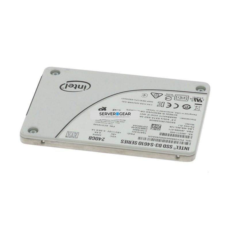 SSDSC2KG240G8-INTEL Жесткий диск 240GB SSD 2.5 SATA 6G SSDSC2KG240G8 MIX S4610 SSDSC2KG240G8-INTEL - фото 330170