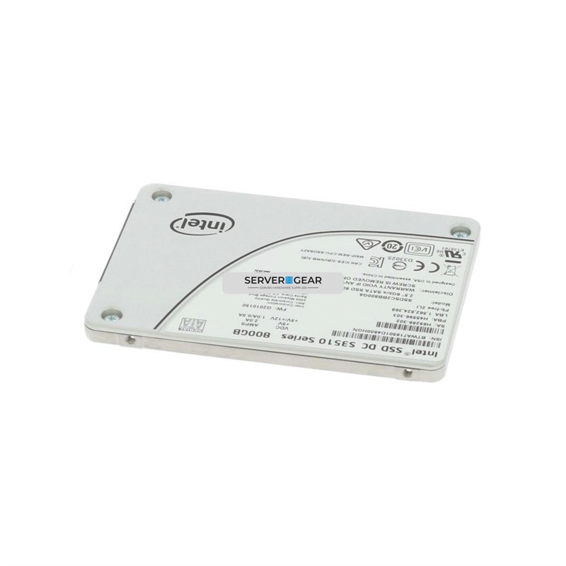 SSDSC2BB800G6-INTEL Жесткий диск 800GB SSD 2.5 SATA 6G RI SSDSC2BB800G6 S3510 SSDSC2BB800G6-INTEL - фото 330272