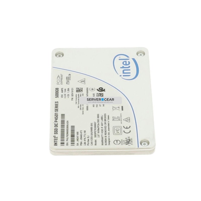 SSDPE7KX500G7 Жесткий диск 500GB SSD 2.5 NVME U.2 SSDPE7KX500G7 P4501 SSDPE7KX500G7 - фото 330291