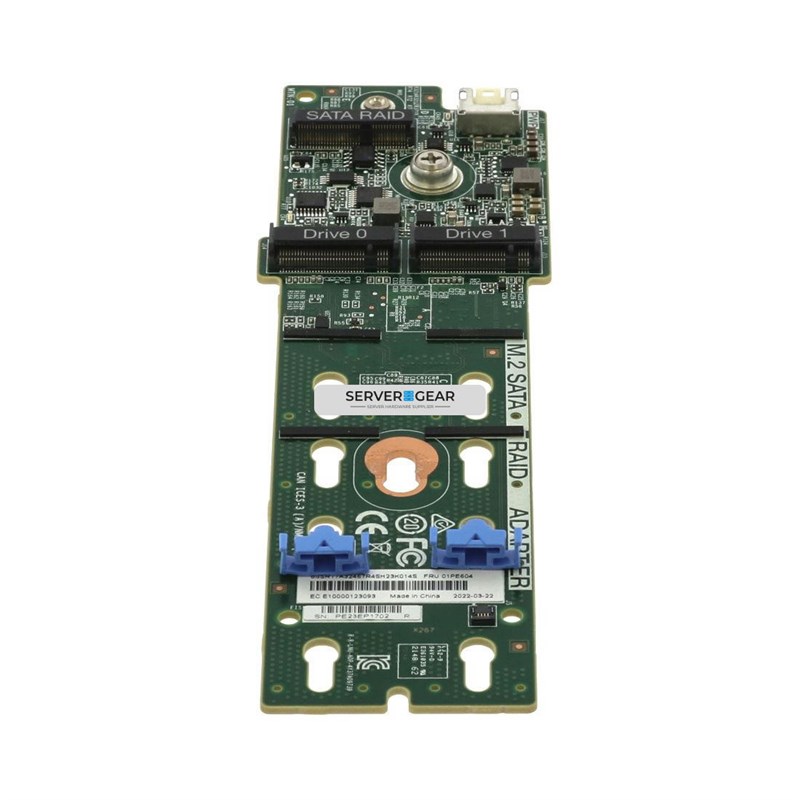 03LD509 Контроллер ThinkSystem M.2 SATA 2-Bay RAID Enablement Kit - фото 330351
