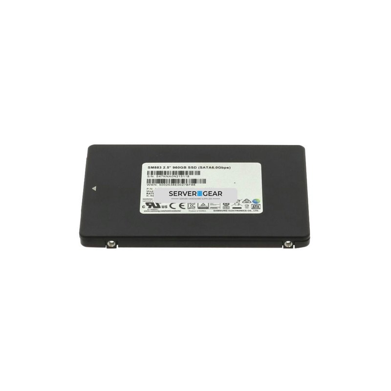 MZ7KH960HAJR-00005 Жесткий диск 960GB SSD 2.5 SATA 6G MIX MZ7KH960HAJR-00005 SM883 MZ7KH960HAJR-00005 - фото 330455