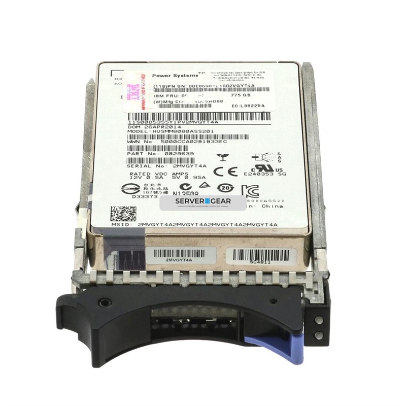 00LY185 Жесткий диск 775GB SFF-1 SSD (IBM i) 00LY185 - фото 330872