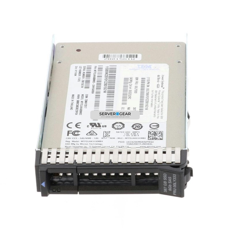 00LY597 Жесткий диск 387GB SFF-3 SSD 4k eMLC4 (IBM i) 00LY597 - фото 330876