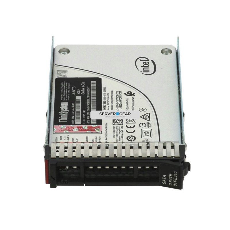 01PE340 Жесткий диск ThinkSystem 2.5in S4610 3.84TB Mixed Use SATA 6Gb HS SSD 01PE340 - фото 330978