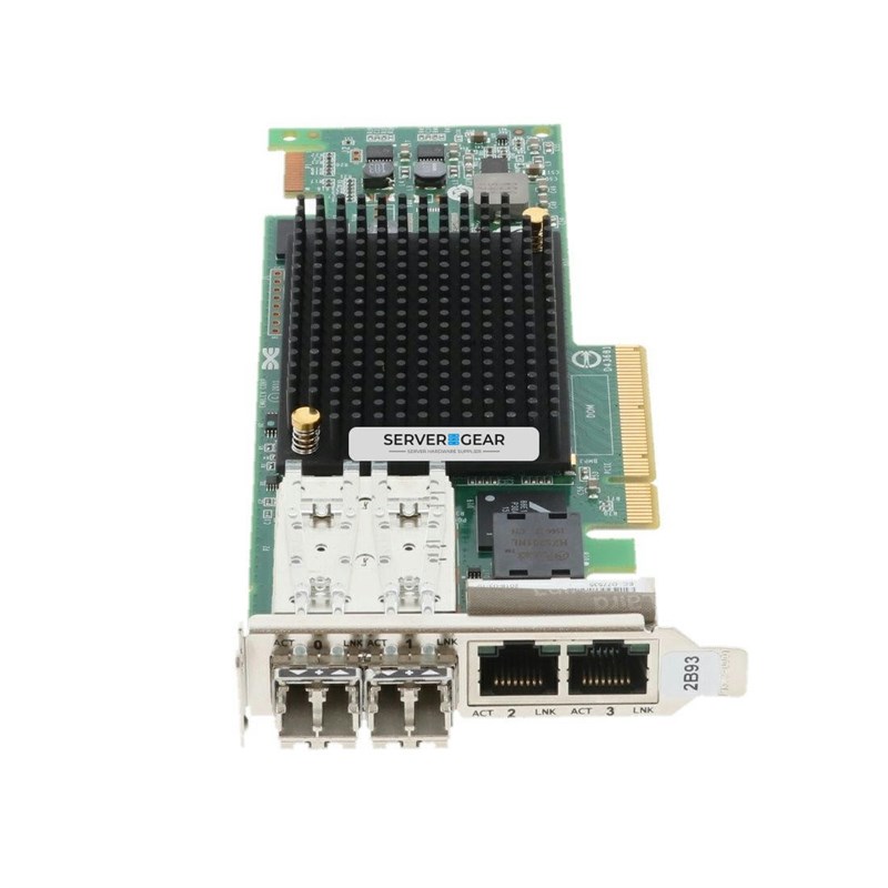 00E3497 Адаптер PCIe3 LP 4-Port (10Gb FCoE & 1GbE) SR&RJ45 00E3497 - фото 331319