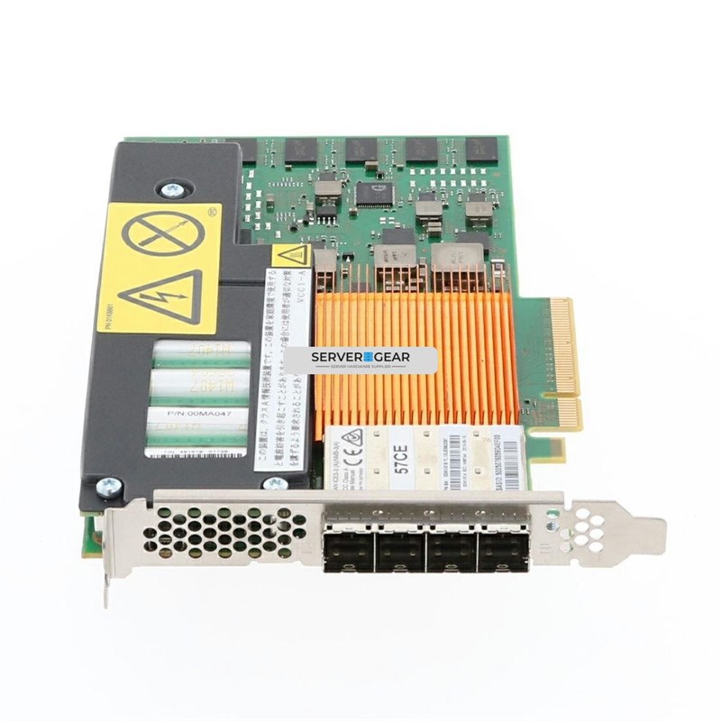00FX840 Контроллер PCIe3 12GB Cache RAID SAS Adapter Quad-Port 6Gb x8 - фото 331333