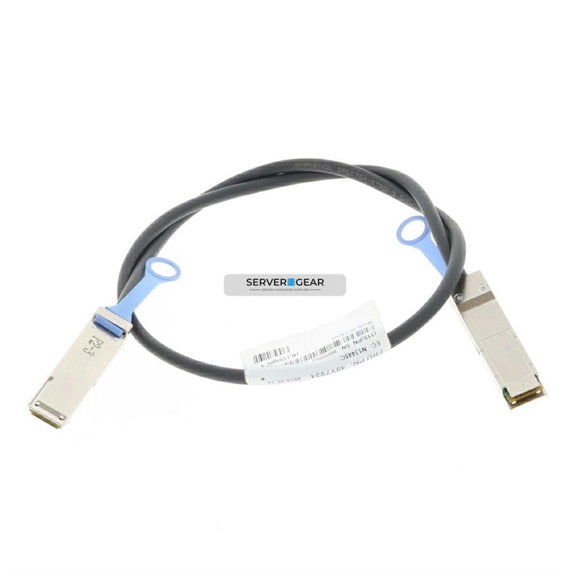 49Y7890 Кабель 1m QSFP+ to QSFP+ Cable 49Y7890 - фото 331342