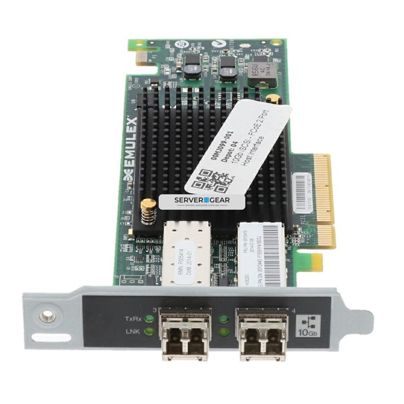 00Y2493 10Gb iSCSI FCoE 2 Port Host Interface Card 00Y2493 - фото 331585