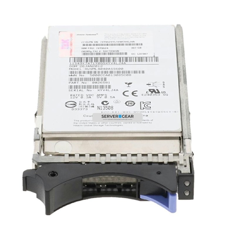 00E8672 Жесткий диск 387GB SFF-1 SSD (IBM i) 00E8672 - фото 331688