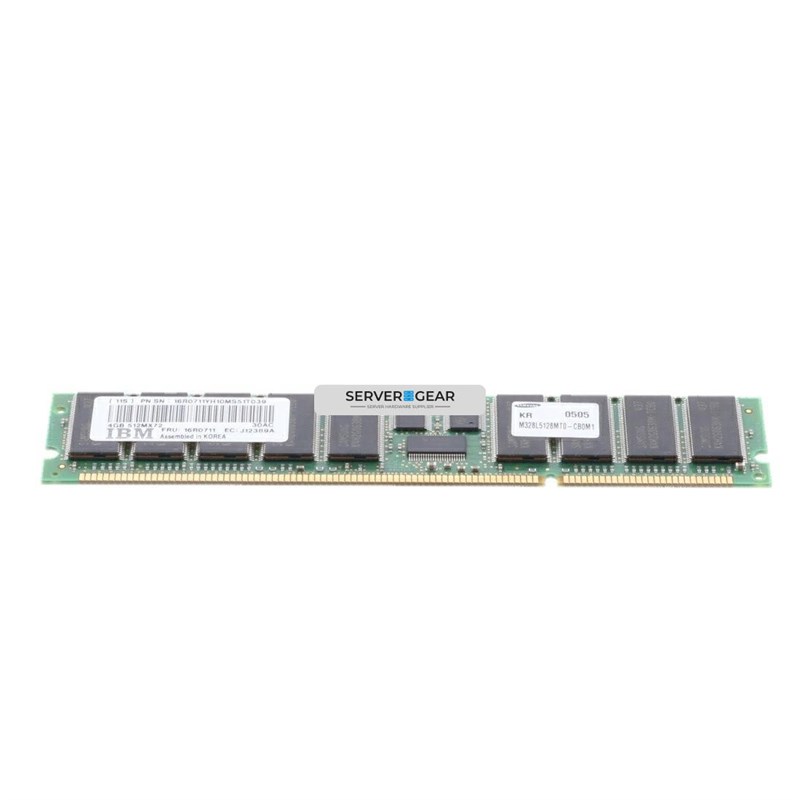 30AC Оперативная память 4096MB 208-pin 266MHz DDR1 Stacked SDRAM DIMMs 30AC - фото 331705