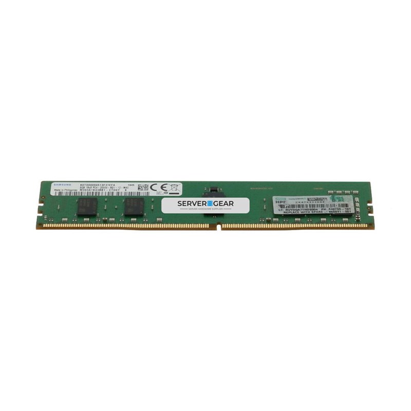 840755-191 Оперативная память HP 8GB (1x8GB) Single Rank DDR4-2666 Memory Kit - фото 331723