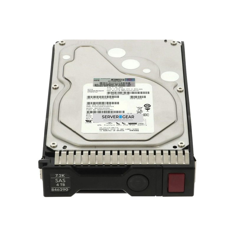 846263-B21 Жесткий диск HP 4TB SAS 12G 7.2K LFF HDD for G8-G10 Servers 846263-B21 - фото 331732