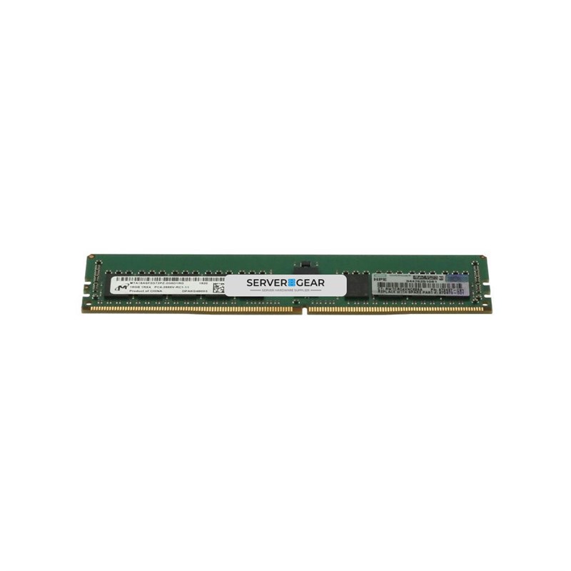 872837-091 Оперативная память HP 16GB (1x16GB) Single Rank DDR4-2666 Memory Kit - фото 331767